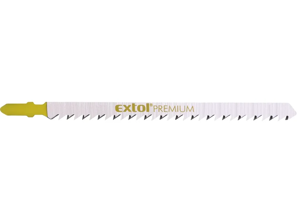 plátky do přímočaré pily 5ks, 126x4,0mm, HCS Cenový Hit