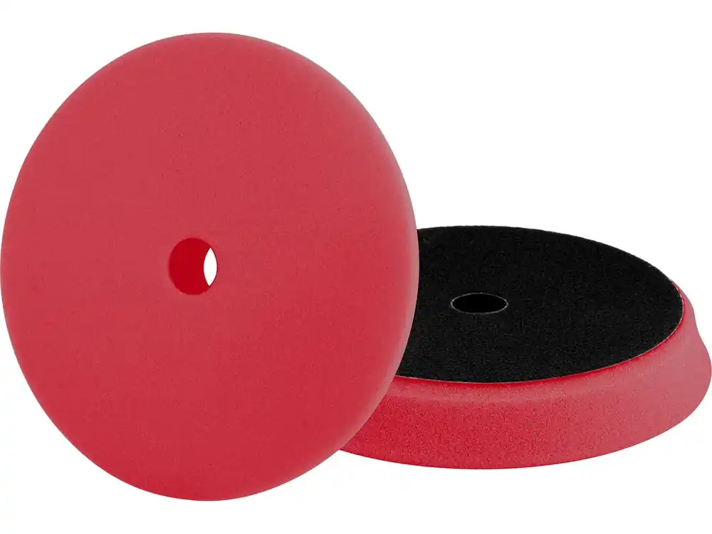 Nízká Cena kotouč leštící pěnový, orbitální, T10, červený, ⌀180x25mm, suchý zip ⌀152mm
