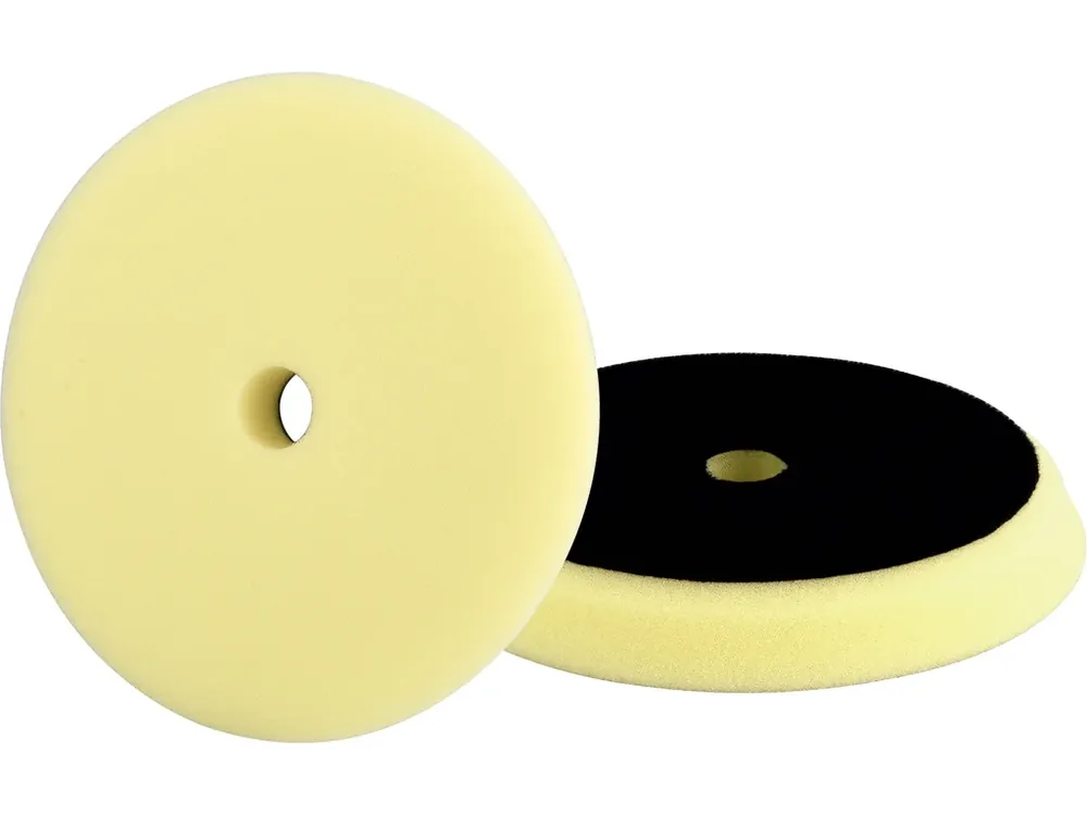 Novinka kotouč leštící pěnový, orbitální, T80, žlutý, ⌀180x25mm, suchý zip ⌀152mm
