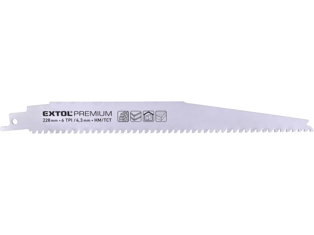plátek do pily ocasky s SK zuby, 228x24x1,25mm Nová Kolekce