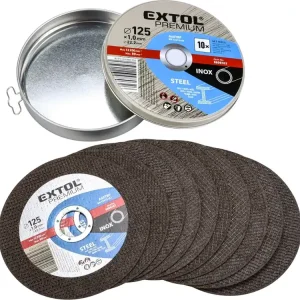 Akční Nabídka kotouč řezný na ocel/nerez, 10ks, O 125x1,0x22,2mm