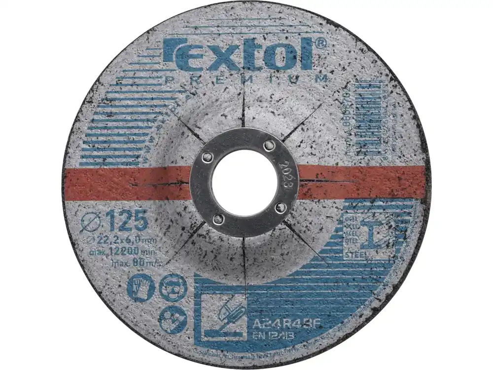 Rychlé Dodání kotouč brusný na ocel, O 125x6,0x22,2mm