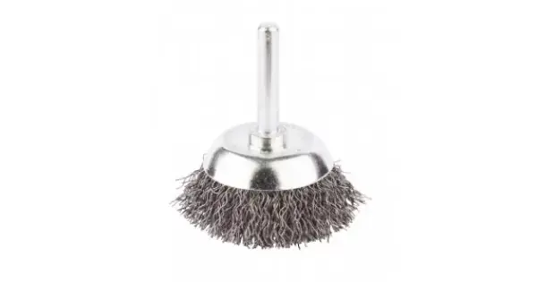 Miskovitý kartáč z ocelového drátu,válcová stopka,38x6mm Makita D-39908 Speciální Cena