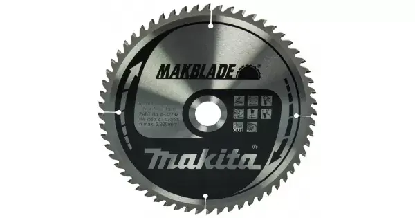 Kotouč pilový dřevo MAKBLADE 255x2,3x30mm 60Z Makita B-32792 Nejlepší Volba