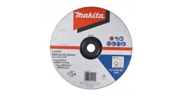 Kotouč brusný ocel 230x6x22,23mm Makita A-80955 Hit Sezóny