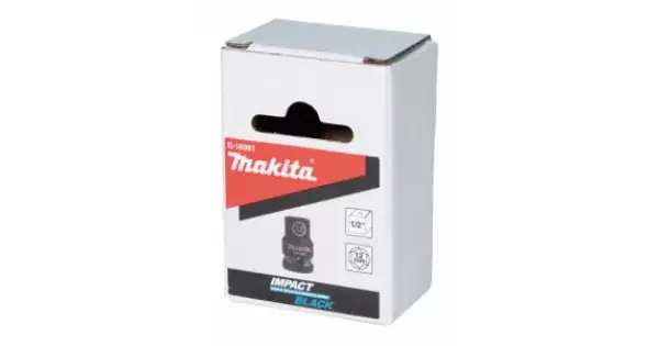 Klíč nástrčný 1/2", čtyřhran, IMPACT BLACK, 12mm Makita E-16081 Bezpečná Platba