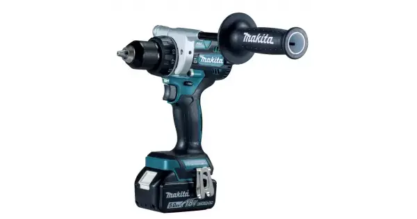 Cenově Výhodný Aku bezuhlíkový šroubovák Li-ion LXT 18V 2x5,0 Ah, Makpac Makita DDF492RTJ