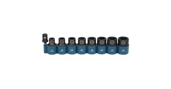 Sada nástrčkových klíčů 1/2" 9ks Makita E-16645 Finální Výprodej
