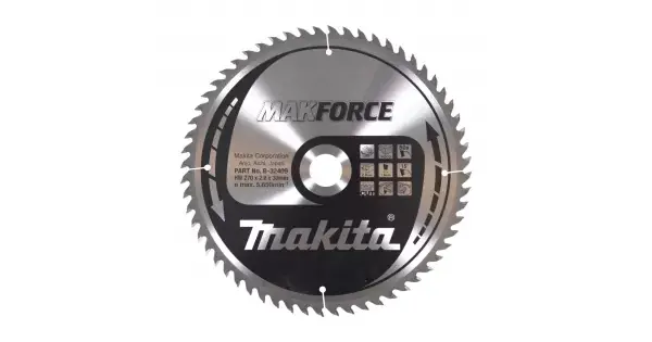 Oblíbený Kotouč pilový dřevo MAKFORCE 270x2,8x30mm 60Z Makita B-32409