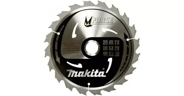 Kotouč pilový dřevo MFORCE 190x2x30mm 24Z Makita B-32041 Tovární Cena