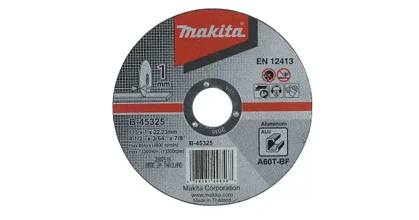 Super Cena Kotouč řezný hliník 115x1x22mm Makita B-45325