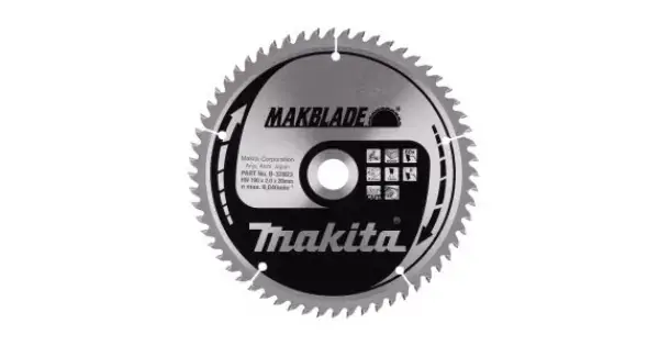 Vysoce Kvalitní Kotouč pilový dřevo MAKBLADE 190x2x20mm 60Z Makita B-32823