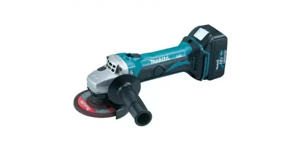 Aku úhlová bruska 115mm Li-ion 18V/5,0Ah + systainer Makita DGA452RTJ Finální Výprodej