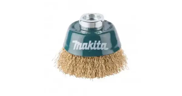Top Prodej Miskovitý kartáč z mosazného drátu,vlnitý drát 0,3mm,60mm Makita D-39746