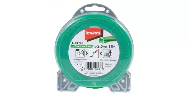 Oblíbený Struna nylonová speciální pro aku stroje 2,0mm, zelená, 15m Makita E-01769