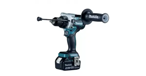 Must-Have Aku bezuhlíkový příklepový šroubovák Li-ion LXT 18V 2x5,0 Ah, Makpac Makita DHP492RTJ