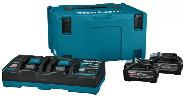 Akční Nabídka Sada Li-ion XGT 40V 2xBL4040F+DC40RB+Makpac Makita PSKGPU2J