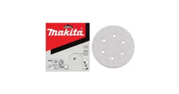 Papír brusný suchý zip 150mm 6 děr K80, 10ks Makita P-37677 Ověřený