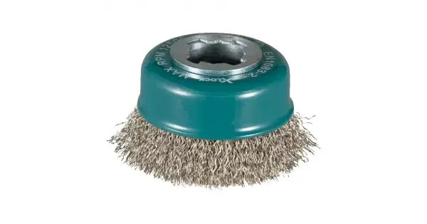 Sleva Miskovitý kartáč z nerez ocelového drátu, vlnitý drát X‐LOCK 75mm Makita D‐73346 Miskovitý kartáč z nerez ocelového drátu, vlnitý drát X-LOCK 75mm Makita D-73346