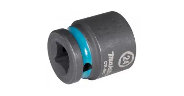 Klíč nástrčný 1/2", čtyřhran, IMPACT BLACK, 24mm Makita E-16209 Akční Cena