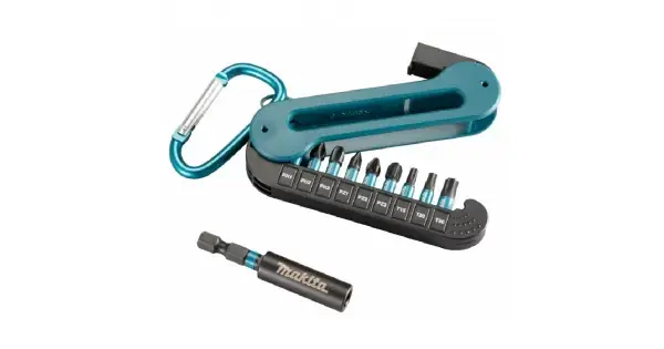 Finální Výprodej Sada bitů 1/4" Impact Black 10 ks MAKITA E-12005