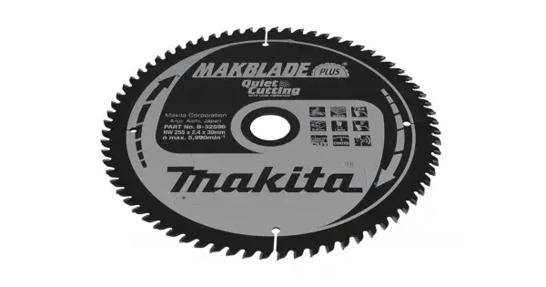 Nejlepší Volba Kotouč pilový dřevo MAKBLADEplus 255x2,4x30mm 72Z Makita B-32596