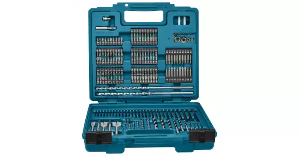 Autentický Sada vrtáků a bitů 256 ks v plastovém kufru Makita E-11689