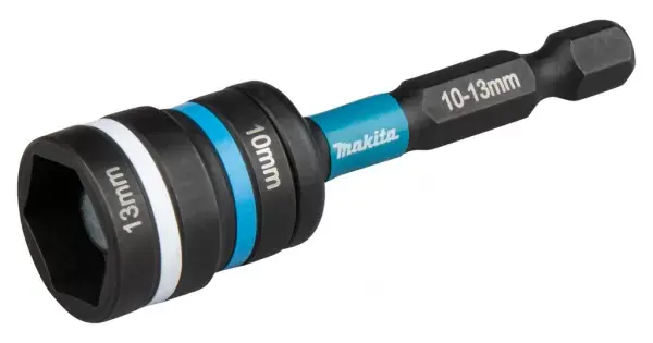 Klíč nástrčný 2v1 s držákem šestihran 65mm, IMPACT BLACK 10-13mm Makita E-29795 Ihned K Objednání
