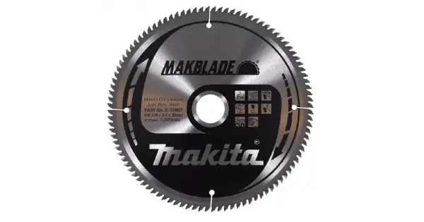 Kotouč pilový dřevo MAKBLADE 216x2,8x30mm 100Z Makita B-32867 Oblíbený
