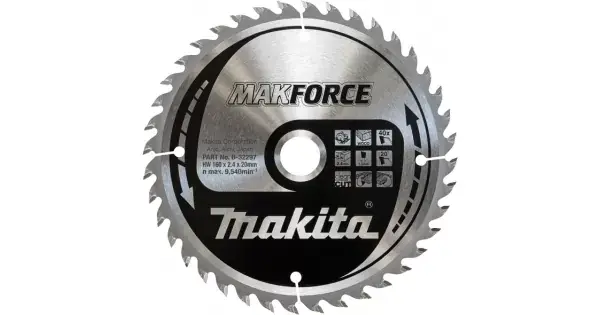 Kotouč pilový dřevo MAKFORCE 160x2,4x20mm 40Z Makita B-32297 Finální Výprodej