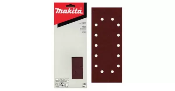 Výprodej Papír brusný 115x280mm 14 děr K60, 10ks Makita P-33015