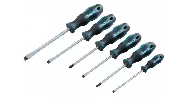 Sada šroubováků 6 ks (4 ks SL+2 ks PH) Makita E-10506 Koupit Online