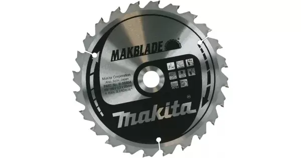 Rychlé Dodání Kotouč pilový dřevo MAKBLADE 216x2,4x30mm 24Z Makita B-32714