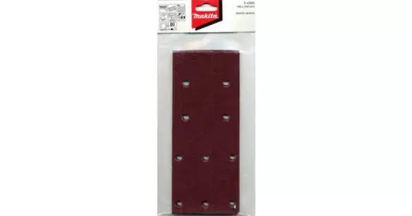 Speciální Cena Papír brusný suchý zip 100x240mm 10 děr K80, 10ks Makita P-42880