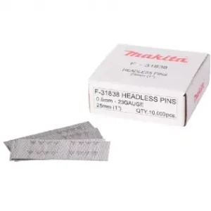 Zlevněný Hřebíky / pinky 25mm, 10000 ks Makita F-31838