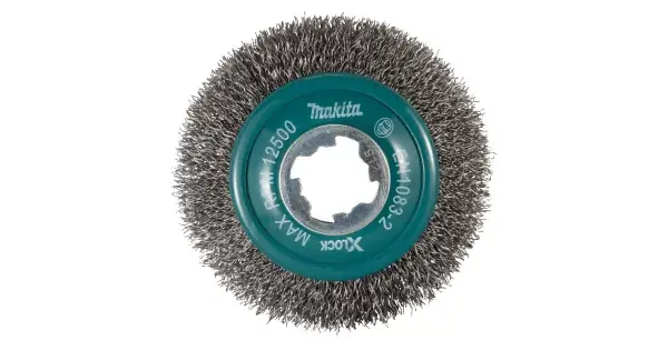 Horká Nabídka Kotoučový kartáč z ocelového drátu, vlnitý drát X‐LOCK 100mm Makita D‐73449 Kotoučový kartáč z ocelového drátu, vlnitý drát X-LOCK 100mm Makita D-73449