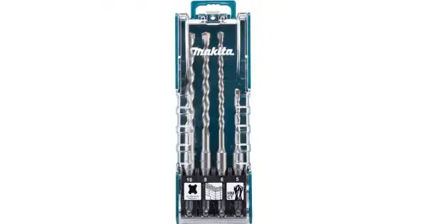 Horká Nabídka Sada vrtáků SDS-Plus 4 ks v plastové krabičce Makita D-74136