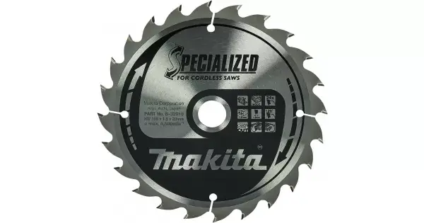 Kotouč pilový dřevo SPECIALIZED 165x1,5x20mm 24Z pro aku pily Makita B-32910 Hit Sezóny