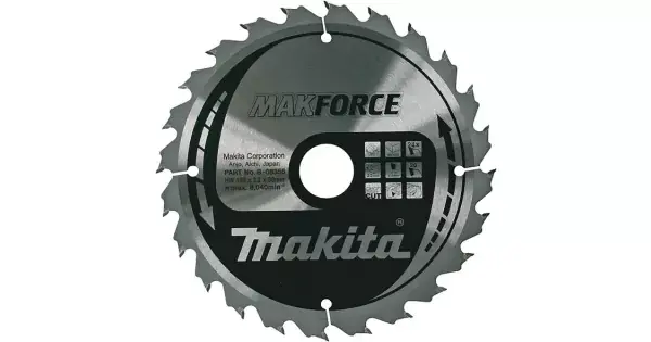 Kotouč pilový dřevo MAKFORCE 190x2,2x30mm 24Z Makita B-32247 Nakupujte Hned