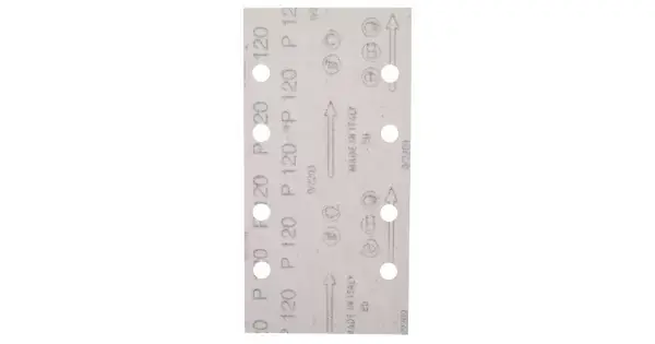 Papír brusný suchý zip 93x185mm 8 děr K120, 10ks Makita E-19663 Odeslání Ihned