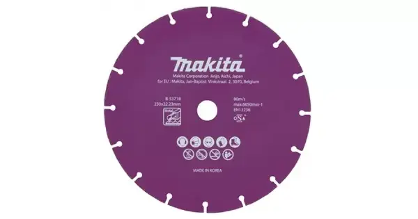 Ověřený Kotouč řezný diamantový 230x1,6x22,23mm Makita B-53718