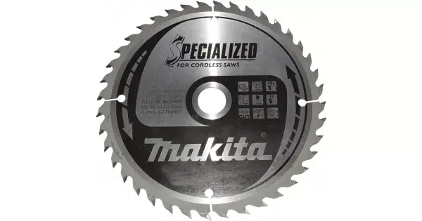 Tovární Cena Kotouč pilový dřevo SPECIALIZED 165x1,6x20mm 40Z pro aku pily Makita B-32954