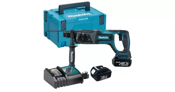 Originální Aku kombinované kladivo Li-ion 18V/5,0Ah SDS-Plus Makita DHR241RTJ