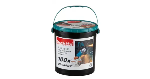 Rychlé Dodání Kotouč řezný nerez 125x1,2x22,23mm, 100 ks Makita D-18770-100