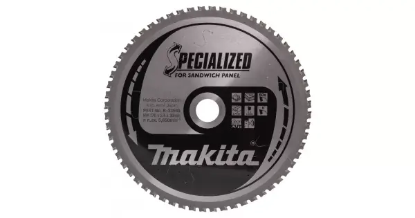 Kotouč pilový sendvičové panely SPECIALIZED 270x2,4x30mm 60Z Makita B-33598 Nejlepší Cena
