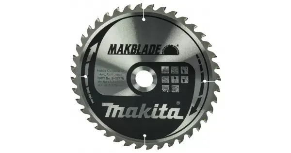 Kotouč pilový dřevo MAKBLADE 260x2,3x30mm 40Z Makita B-32770 Časově Omezené