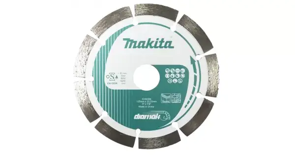 Jen Po Omezenou Doba Kotouč řezný diamantový segmentový 125x22.23mm Makita D-80086