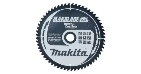 Kotouč pilový dřevo MAKBLADEplus 260x2.3x30mm 60Z Makita B-32524 Omezená Nabídka