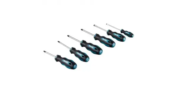 Sada šroubováků 6 ks (PH, PZ, SL) Makita E-13524 Zlevněný