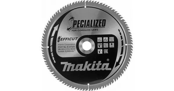 Časově Omezené Kotouč pilový dřevo Efficut 305x2,15x30mm 100Z Makita B-67321
